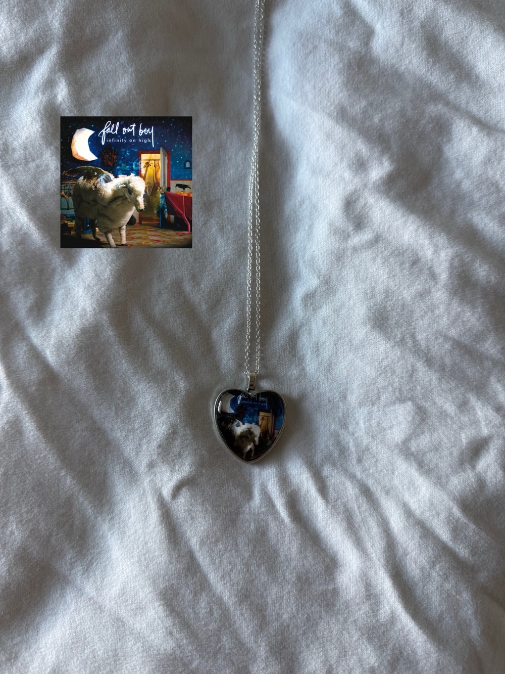 fall out boy infinity on high necklace